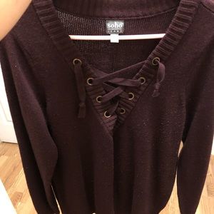 NY&Co Purple sweater